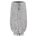 Orsina Hesper Small Silver Ceramic Vase – Modern Minimalist Decor
