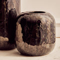 Orsina Silas Indoor Planter – Dark Blue Reactive Glaze Ceramic Pot