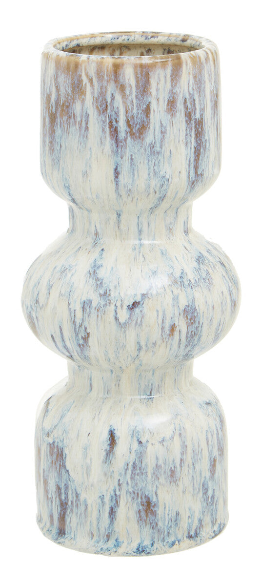 Orsina Shai Medium Speckled Vase – Beige Stoneware Japandi Decor