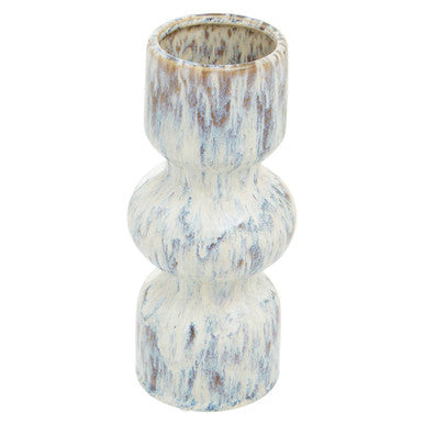 Orsina Shai Medium Speckled Vase – Beige Stoneware Japandi Decor