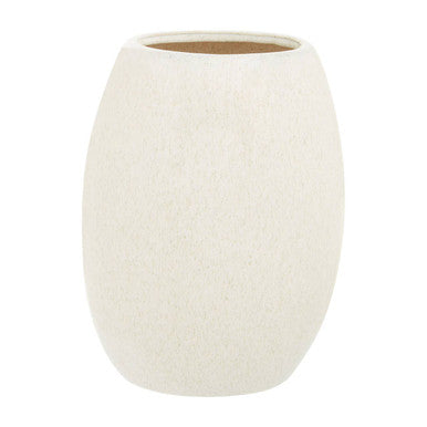 Orsina Viso Small Face Design Vase – Minimalist Stoneware Ceramic Vessel