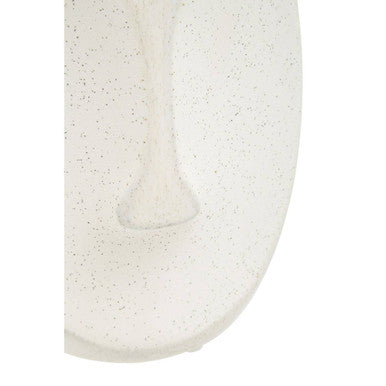 Orsina Viso Small Face Design Vase – Minimalist Stoneware Ceramic Vessel