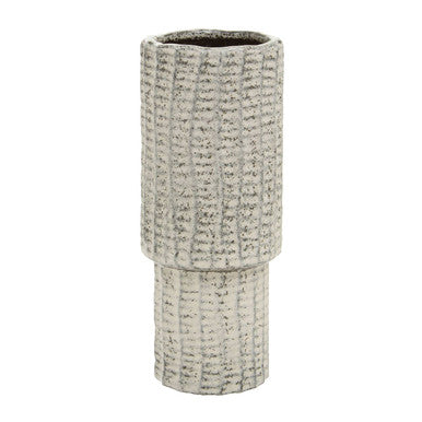 Orsina Soraya Black Medium Ceramic Vase – Modern Monochrome Decor