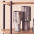 Orsina Soraya Black Medium Ceramic Vase – Modern Monochrome Decor