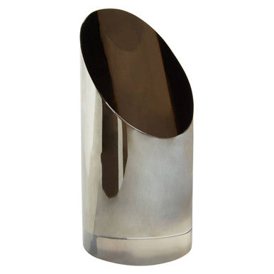 Orsina Carrie Crystal Ornament | Silver Faceted Tabletop Decor Accent