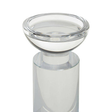 Orsina Carrie Small Crystal Candle Holder – Faceted Glass Votive