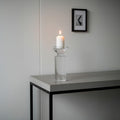 Orsina Carrie Small Crystal Candle Holder – Faceted Glass Votive