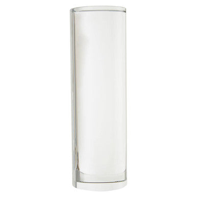 Orsina Carrie Large Crystal Candle Holder – Clear Faceted Centerpiece