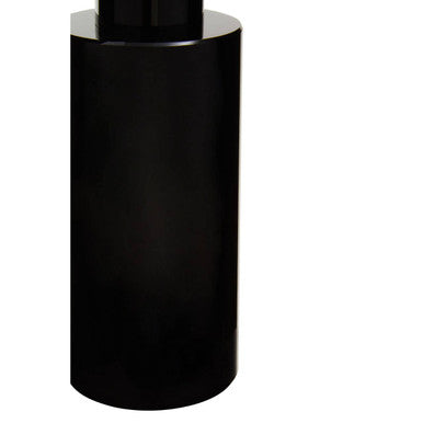 Orsina Carrie Small Black Crystal Candle Holder – Geometric Faceted