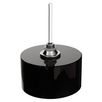 Orsina Carrie Black Crystal Large Decorative Bottle – Sculptural Vase