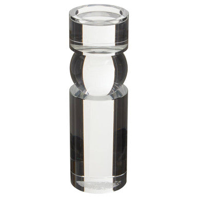 Orsina Large Crystal Bubble Candle Holder – Modern Glass Centerpiece