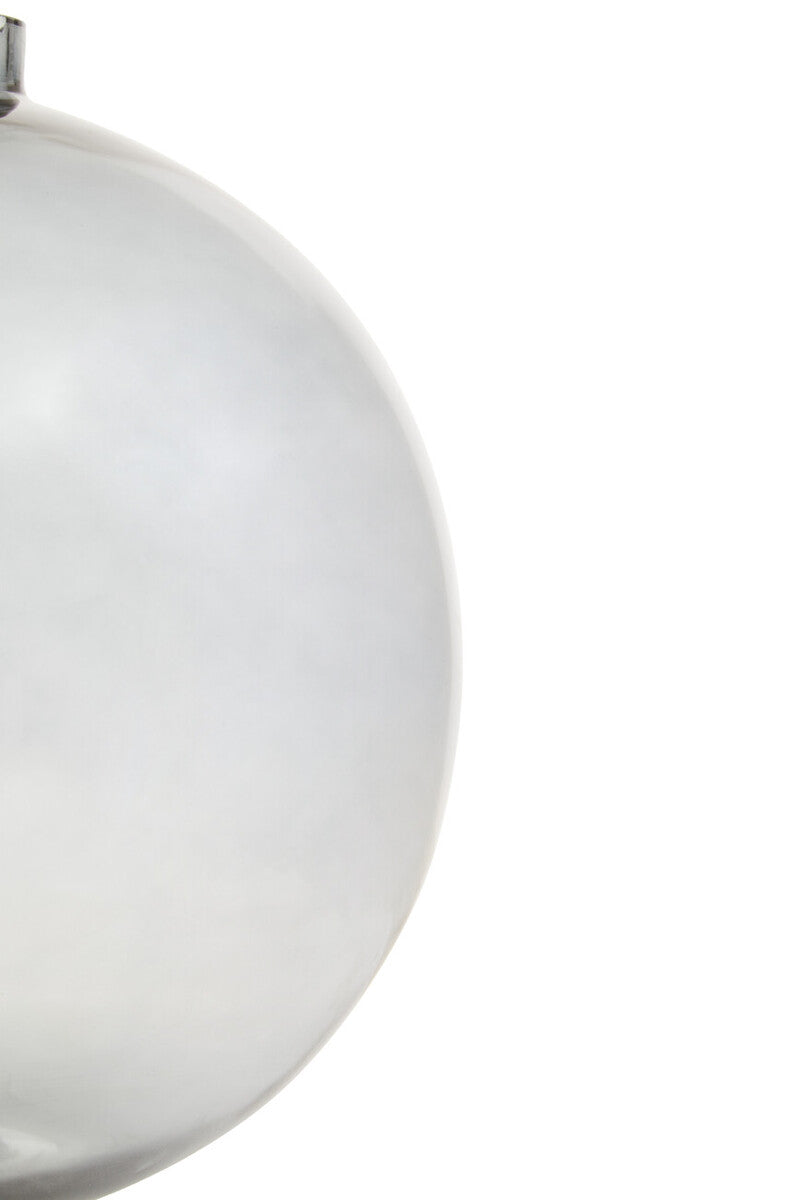 Orsina Bree Grey Glass Vase – Minimalist Scandinavian Flower Vessel