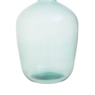 Orsina Bexley Blue Small Bottle Neck Recycled Glass Bud Vase