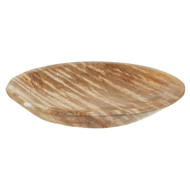 Orsina Relic Petrified Wood Small Bowl – Natural Decorative Catchall
