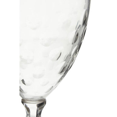 Orsina Small Honeycomb Glass Hurricane Candle Holder with Square Base