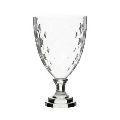 Orsina Cortina Medium Honeycomb Glass Hurricane Candle Holder