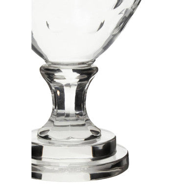 Orsina Cortina Medium Honeycomb Glass Hurricane Candle Holder