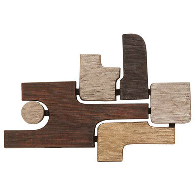 Orsina Simbolo Abstract Metal Wall Sculpture – Modern Contemporary Art