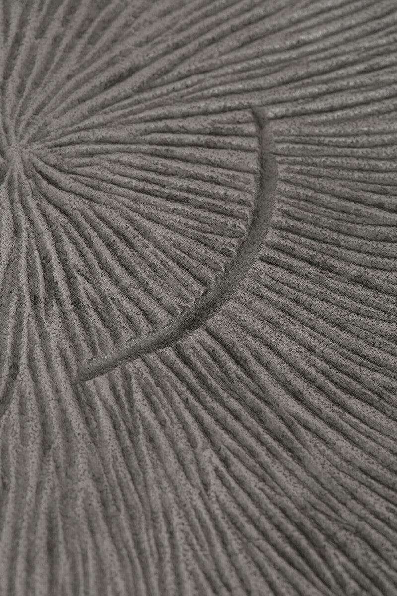 Orsina Silva Small Decorative Silver Bowl – Oak Effect Accent
