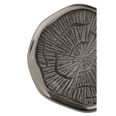 Orsina Silva Oak Effect and Silver Top Coasters – Set of 4
