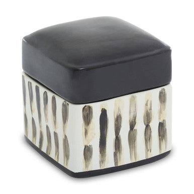 Orsina Mona Ceramic Trinket Box – Lidded Decorative Jewelry Storage
