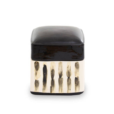 Orsina Mona Ceramic Trinket Box – Lidded Decorative Jewelry Storage