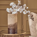 Orsina Chiara Large Glass Vase – Natural Sand Effect Centerpiece