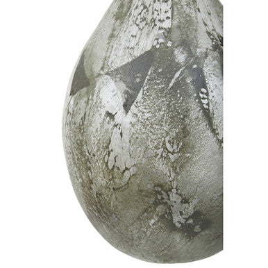 Orsina Herbie Large Metallic Glass Bottle Vase – Multicolour Finish