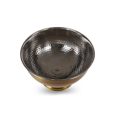 Orsina Ankara Gold Hammered Stainless Steel Champagne Bowl