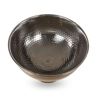 Orsina Ankara Gold Hammered Stainless Steel Champagne Bowl