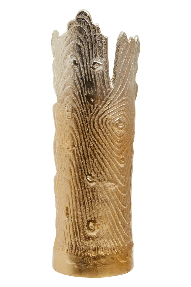 Orsina Dion Small Ombre Silver and Gold Finish Candle Holder