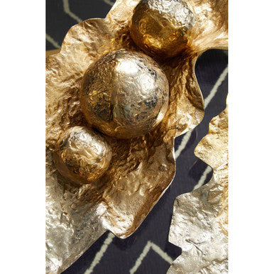 Orsina Dion Ombre Silver and Gold Aluminium Deco Balls – Set of 3