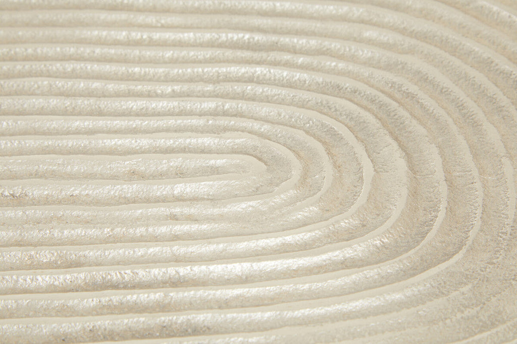 Orsina Dax Large Oval Dish – Textured Nickel Aluminium Catchall