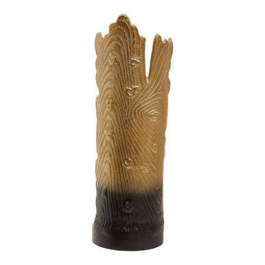 Orsina Deomali Large Ombre Candle Holder – Black and Gold Finish