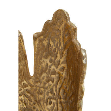 Orsina Deomali Large Ombre Candle Holder – Black and Gold Finish