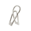 Orsina Prato Small Nickel Finish Sculpture – Modern Aluminium Decor