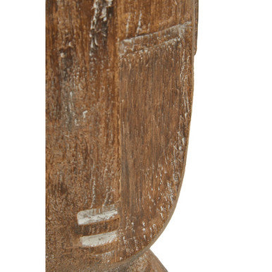 Orsina Darnell Small Face Planter – Natural Ceramic Succulent Pot