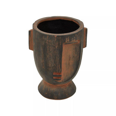 Orsina Darnell Small Face Planter – Rustic Succulent Pot for Boho Decor