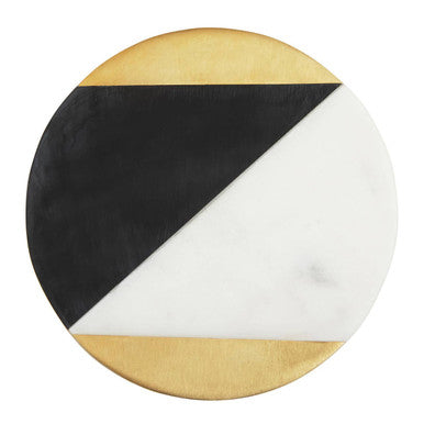 Orsina Omari Round White Marble Trinket Box – Hand-Carved Jewelry Case