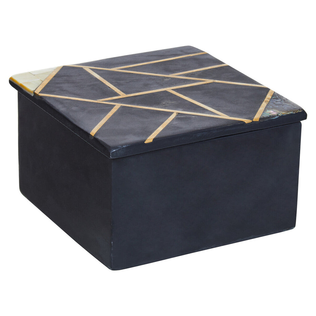 Orsina Oriana Black Slate Trinket Box | Luxury Stone Jewellery Storage