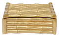 Orsina Hiba Small Gold Bamboo Effect Trinket Box | Jewelry Storage