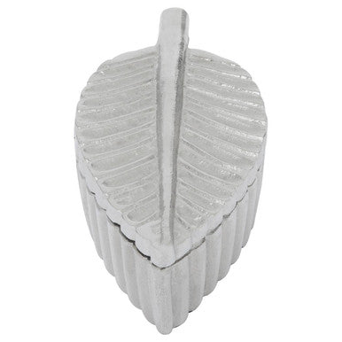 Orsina Prato Silver Plume Decorative Trinket Box for Jewelry