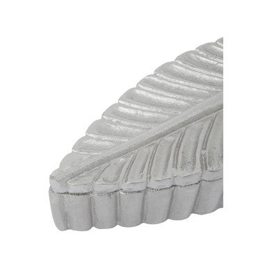 Orsina Prato Silver Plume Decorative Trinket Box for Jewelry