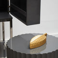 Orsina Prato Gold Plume Decorative Box – Sculptural Jewelry Storage