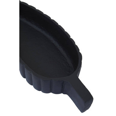 Orsina Prato Black Plume Box – Sculptural Feather Decorative Storage