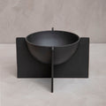 Orsina Hapax Matte Black Decorative Bowl | Modern Minimalist Decor