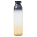 Orsina Glynn Large Decorative Vase – Black and Gold Sculptural Design