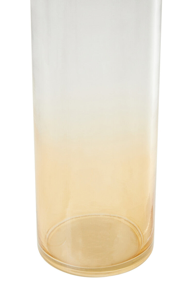Orsina Glynn Large Decorative Vase – Black and Gold Sculptural Design