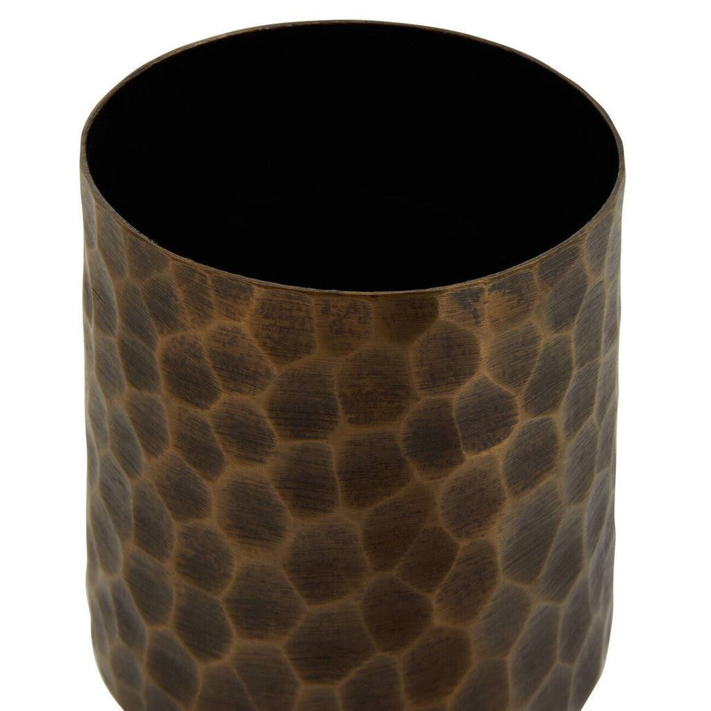 Orsina Akola Antique Gold Large Trinket Box – Hammered Metal Storage
