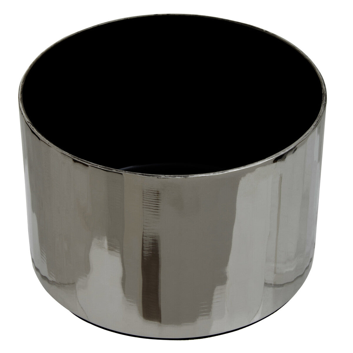 Orsina Amreli Silver Metal Trinket Box – Small Vertical Textured Case